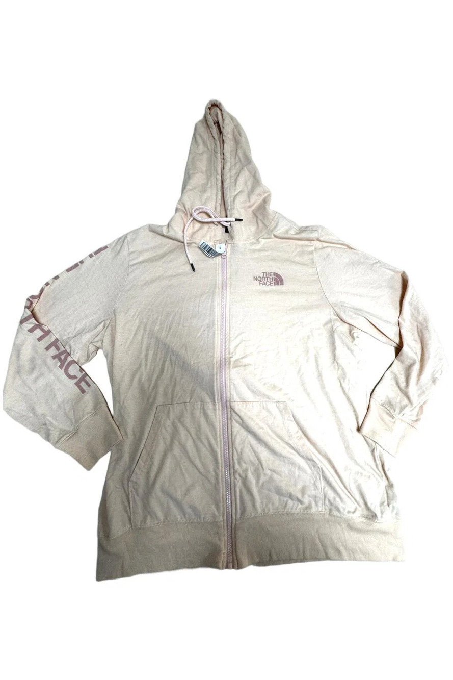 The North Face Women's Lightweight Tri-Blend Full Zip Hoodie Peach - Regular